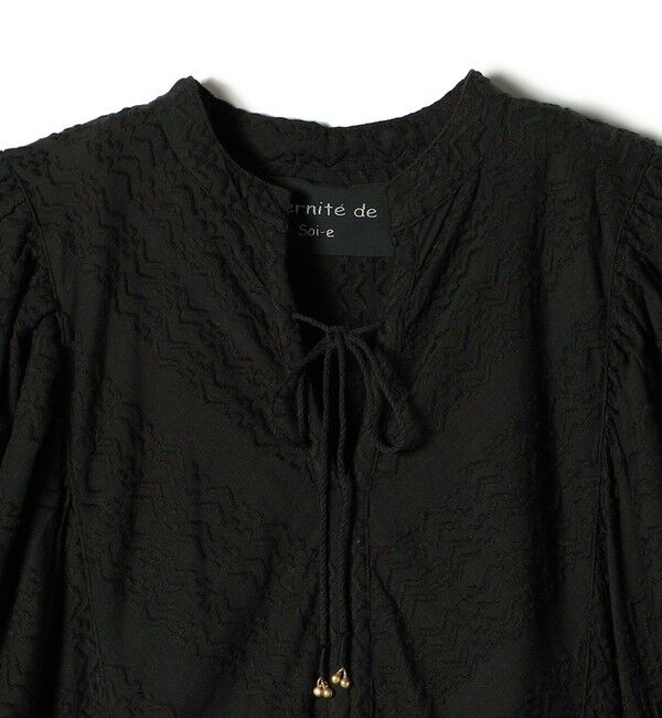 SHIPS for women「Soi-e:〈手洗い可能〉エンブロイダリー カフタン ワンピース」|ワンピース|