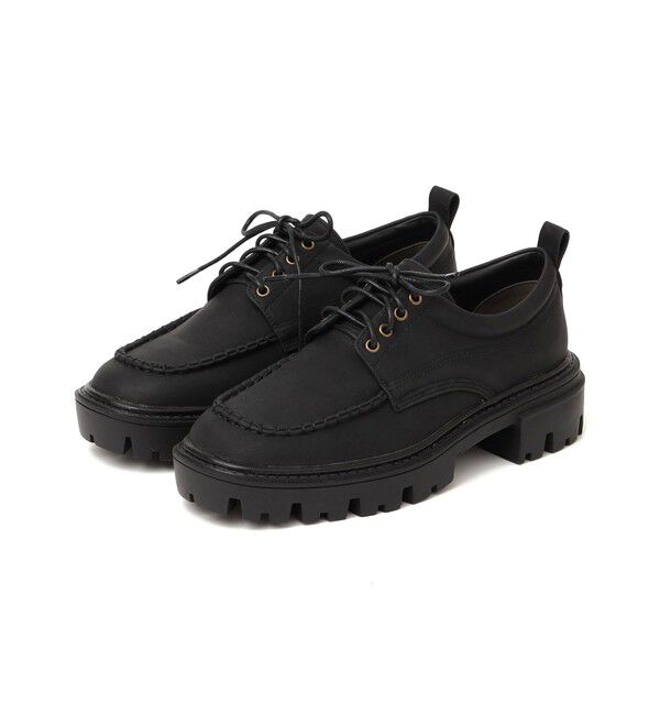 SHIPS any「【SHIPS any別注】eblouna: チャンキーソール デッキ シューズ」|デッキシューズ|