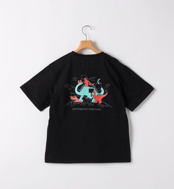 SHIPS KIDS「ARCH&LINE:155～165cm / オーガニックコットン プリント Tシャツ」|Tシャツ・カットソー|