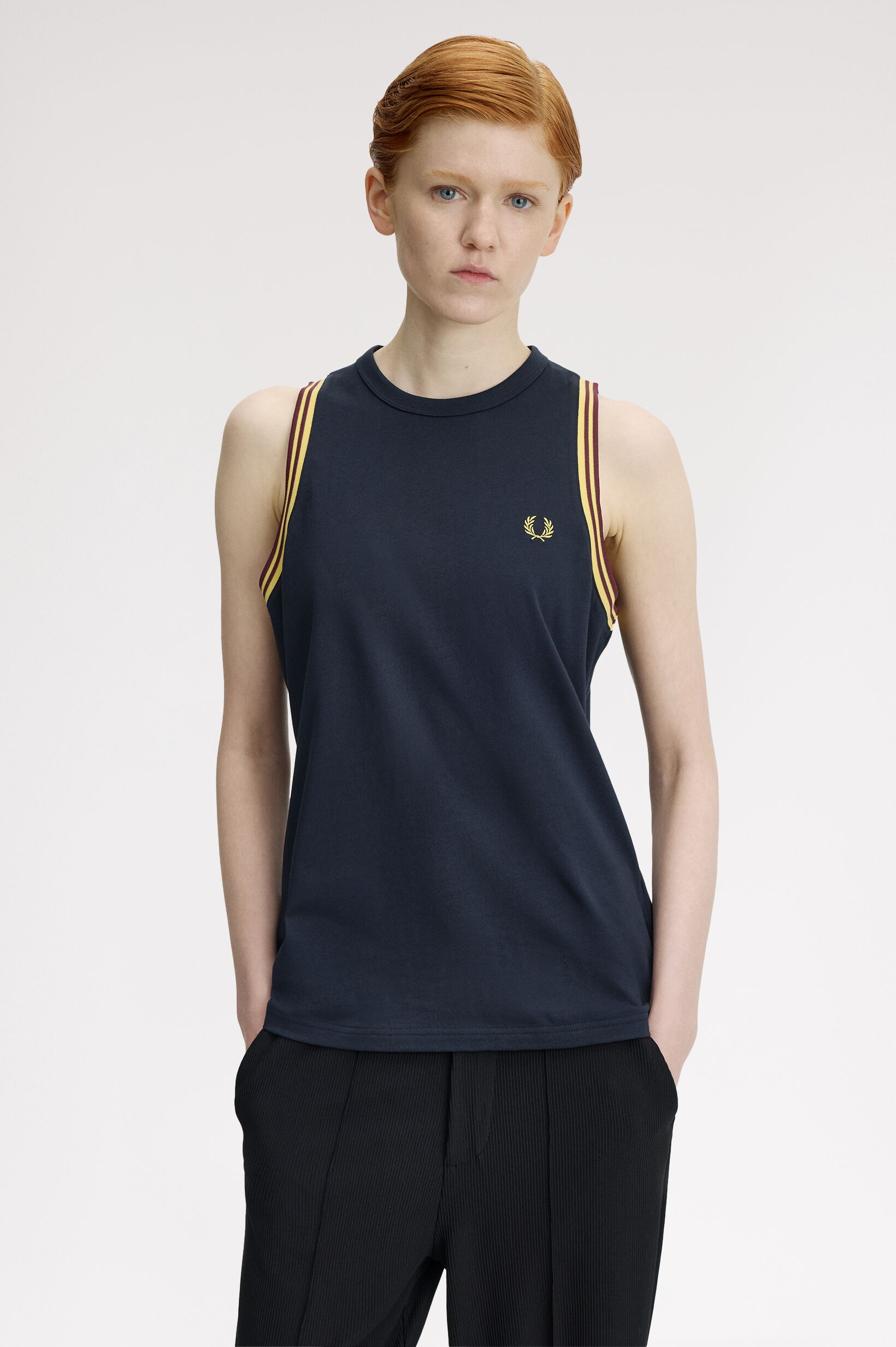 FRED PERRY 「Tipped Tank」|タンクトップ|