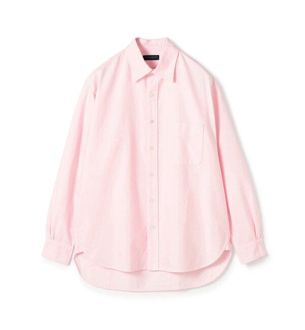 TOMORROWLAND MENS「コットンオックスフォード ロングスリーブシャツ」|シャツ・ブラウス|33 ピンク