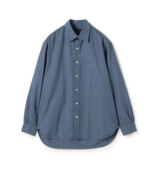 TOMORROWLAND MENS「コットンオックスフォード ロングスリーブシャツ」|シャツ・ブラウス|65 ブルー
