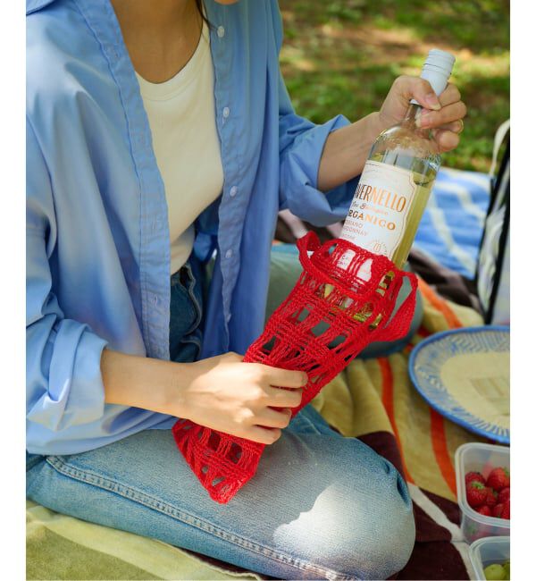 journal standard Furniture「JSF CROCHET BOTTLE TOTE　ボトルトートバッグ」|トートバッグ|