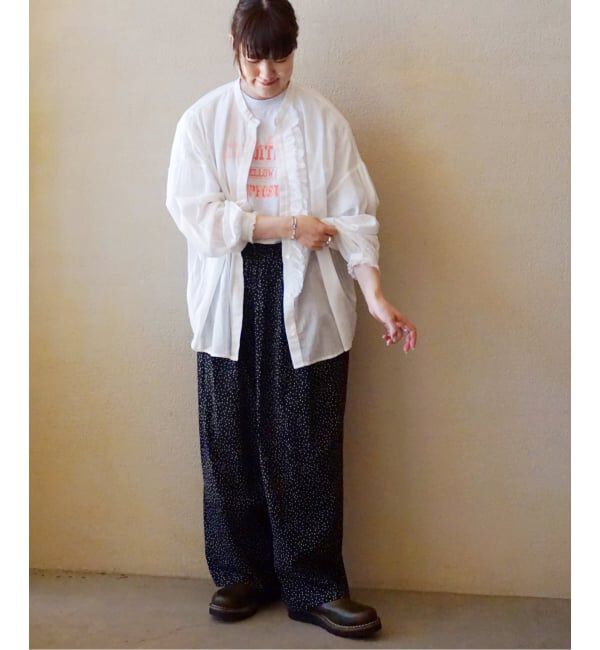 journal standard luxe「ハイツイストガーゼ Wフリルブラウス」|シャツ・ブラウス|
