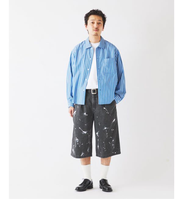 JOURNAL STANDARD relume「《予約》ワイドカット フェードチノ 3/4ショーツ」|その他|