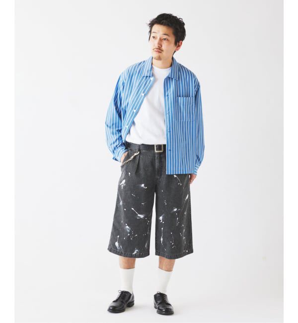 JOURNAL STANDARD relume「《予約》ワイドカット フェードチノ 3/4ショーツ」|その他|