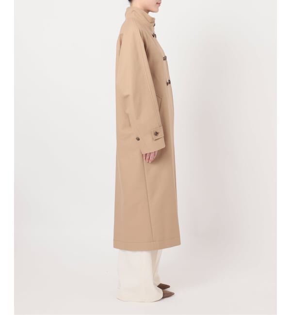 NOBLE「コットンダブルクロスハイネックロングコート」|その他|