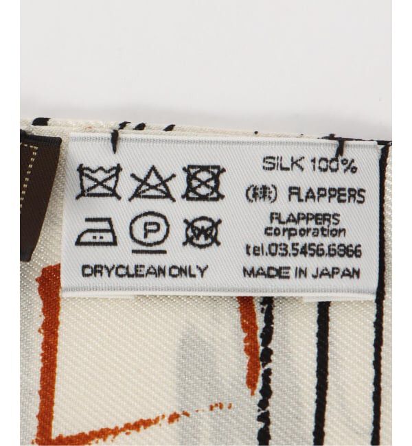 Spick and Span「manipuri/マニプリ ダイヤ三角Wスカーフ フローラ」|バンダナ・スカーフ|