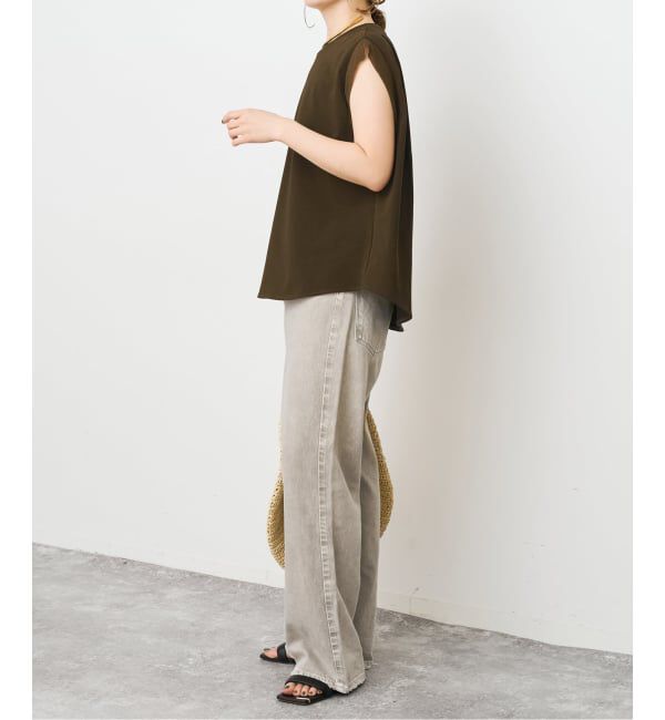 Spick and Span「オーガンジーコンビルーズプルオーバー」|Tシャツ・カットソー|