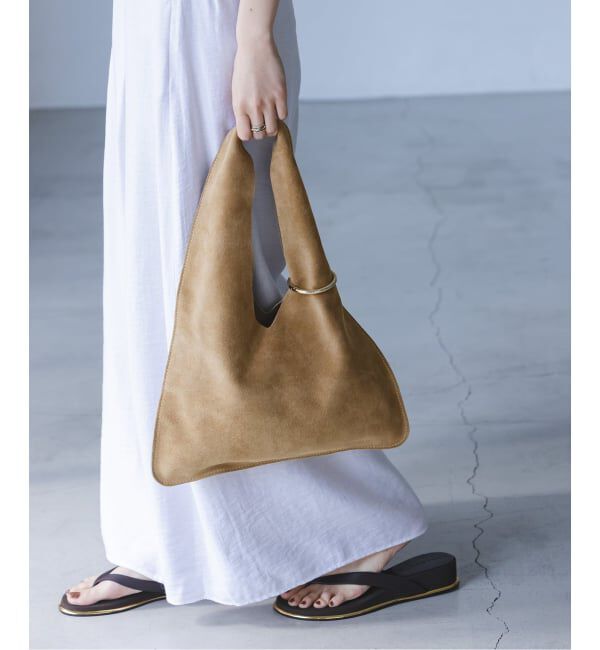 NOBLE「《NOBLE別注・予約》AULENTTI/オウレンティ スウェードワンハンドルBAG」|ショルダー・メッセンジャー|