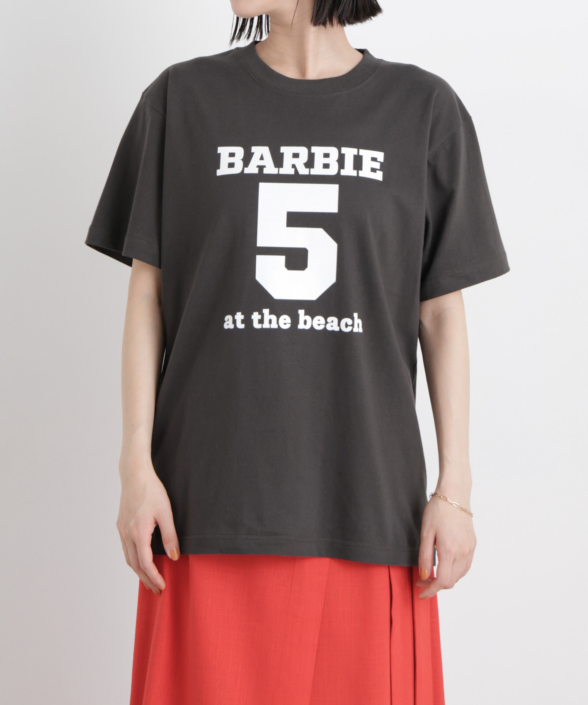 nano･universe「Healthy DENIM/Barbie5 at the beach」|Tシャツ・カットソー|