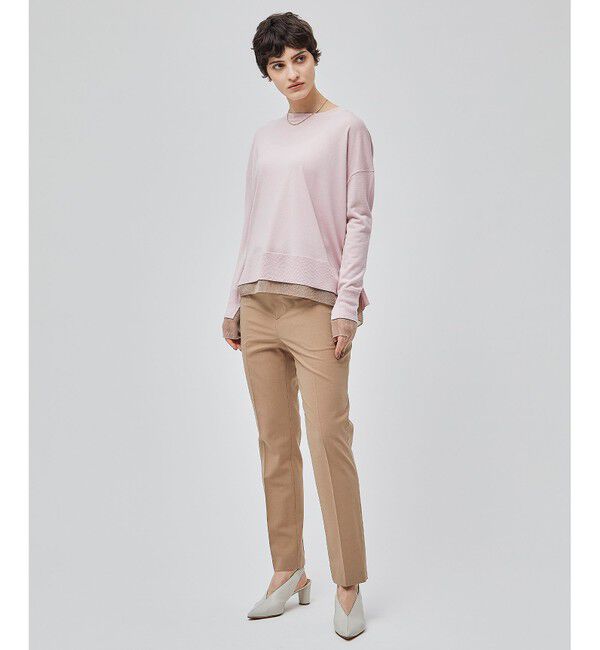 BEIGE,「【洗える】LA MONNAIE / クルーネックニット」|ニット・セーター|