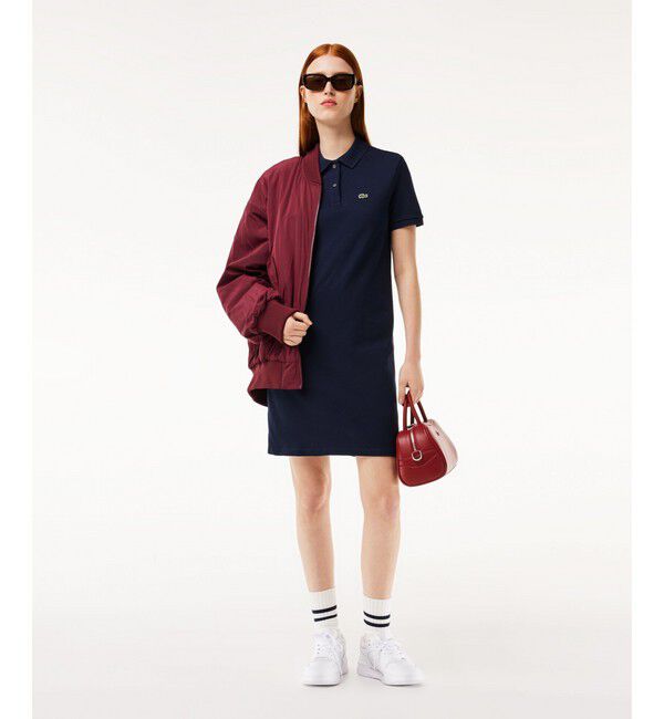 LACOSTE「ベーシックポロドレス」|ワンピース|
