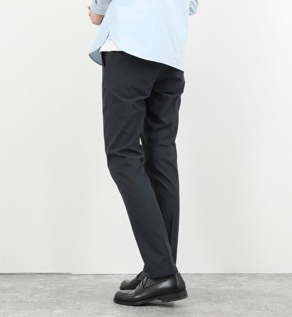 NOLLEY'S goodman「《ビジカジ対応》綿麻COOLMAX スリムフィットパンツ 26SS」|チノ|