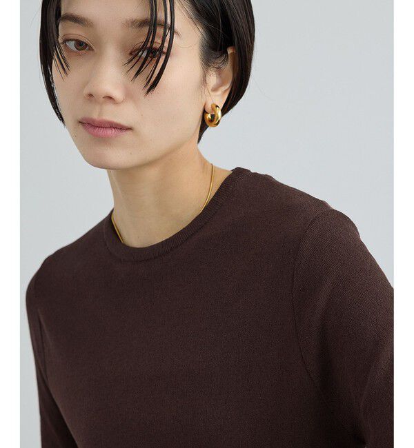 SALON adam et rope'「LOTUS アームカバーTシャツ」|Tシャツ・カットソー|