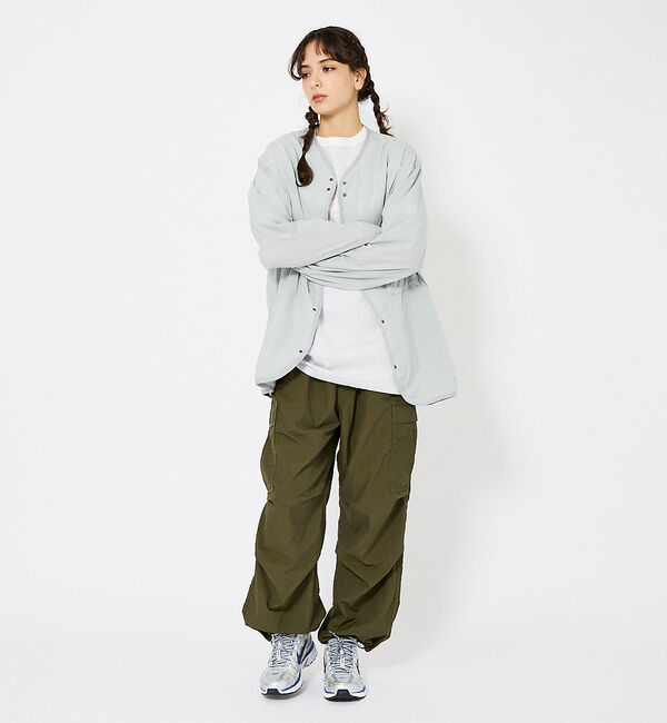 ABAHOUSE「【NANGA/ナンガ】PLC CARDIGAN/ナイロンカーディガン/パッカブル」|カーディガン|