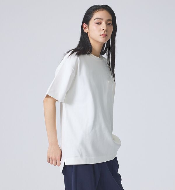 ABAHOUSE「【FORTUNA/フォルトゥナ】SoftClearSmoothTalloredT」|Tシャツ・カットソー|