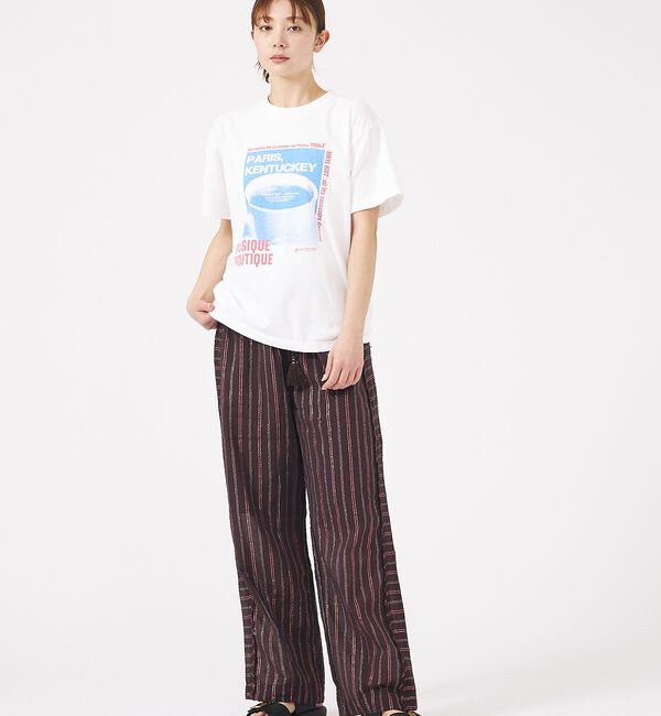 Rouge vif「【TRICOMER/トリコメル】ロゴTシャツ / プリントTシャツ」|Tシャツ・カットソー|