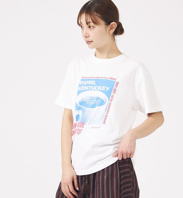 Rouge vif「【TRICOMER/トリコメル】ロゴTシャツ / プリントTシャツ」|Tシャツ・カットソー|