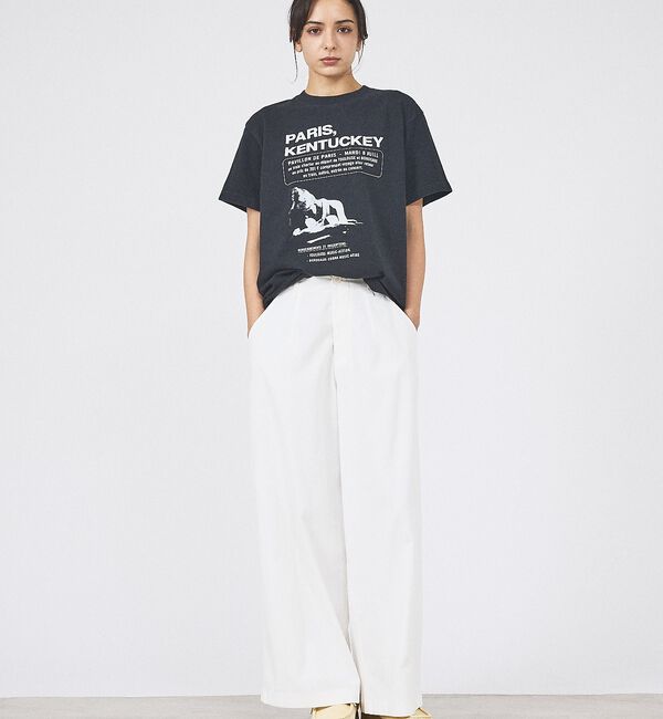 Rouge vif「【TRICOMER/トリコメル】ロゴTシャツ / プリントTシャツ」|Tシャツ・カットソー|