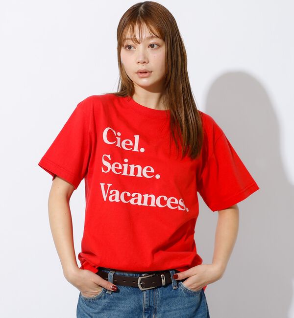 Rouge vif「【TRICOMER/トリコメル】ロゴTシャツ / プリントTシャツ」|Tシャツ・カットソー|
