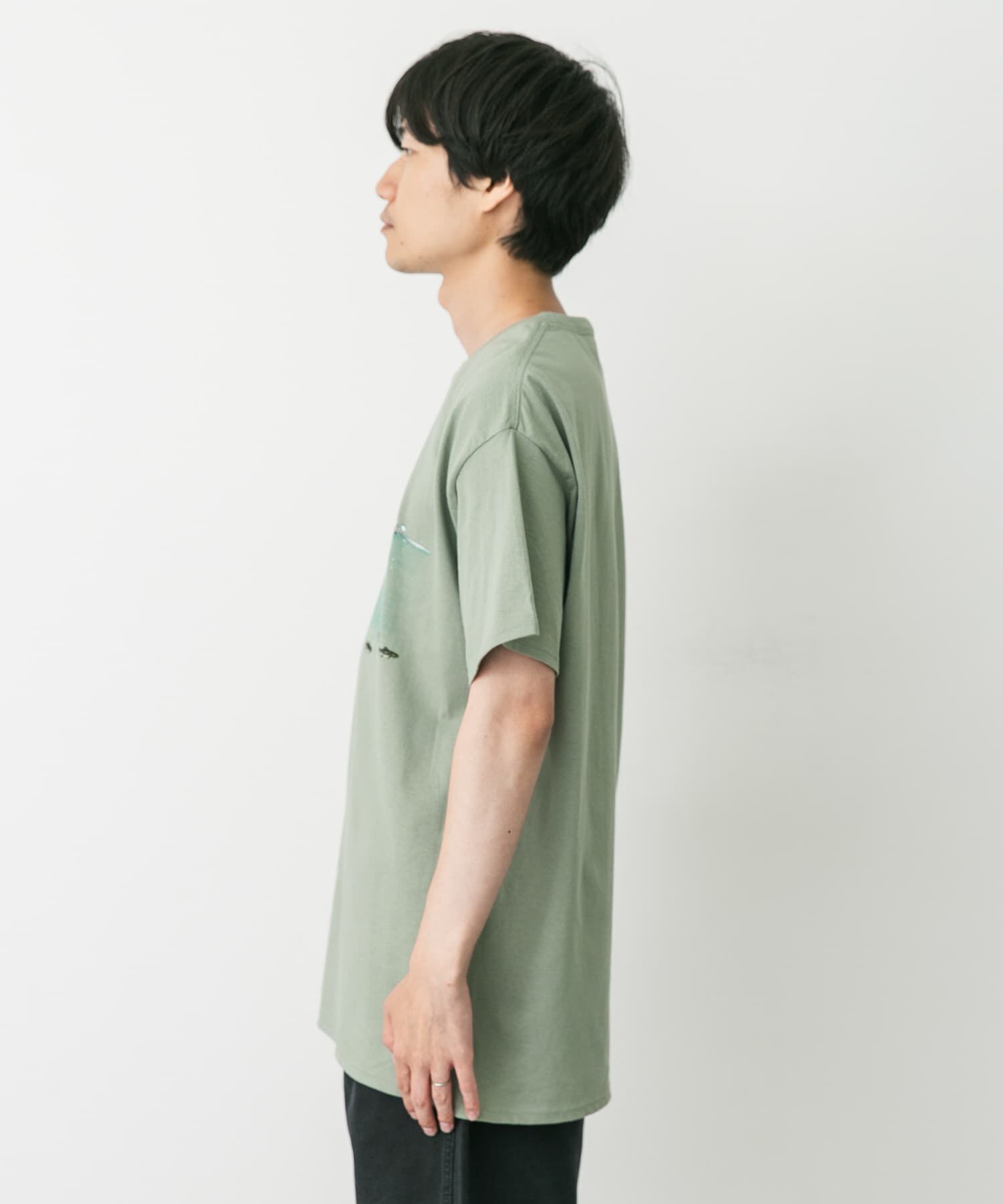 URBAN RESEARCH DOORS「LIBERTY GRAPHICS　Feeding Loon」|Tシャツ・カットソー|