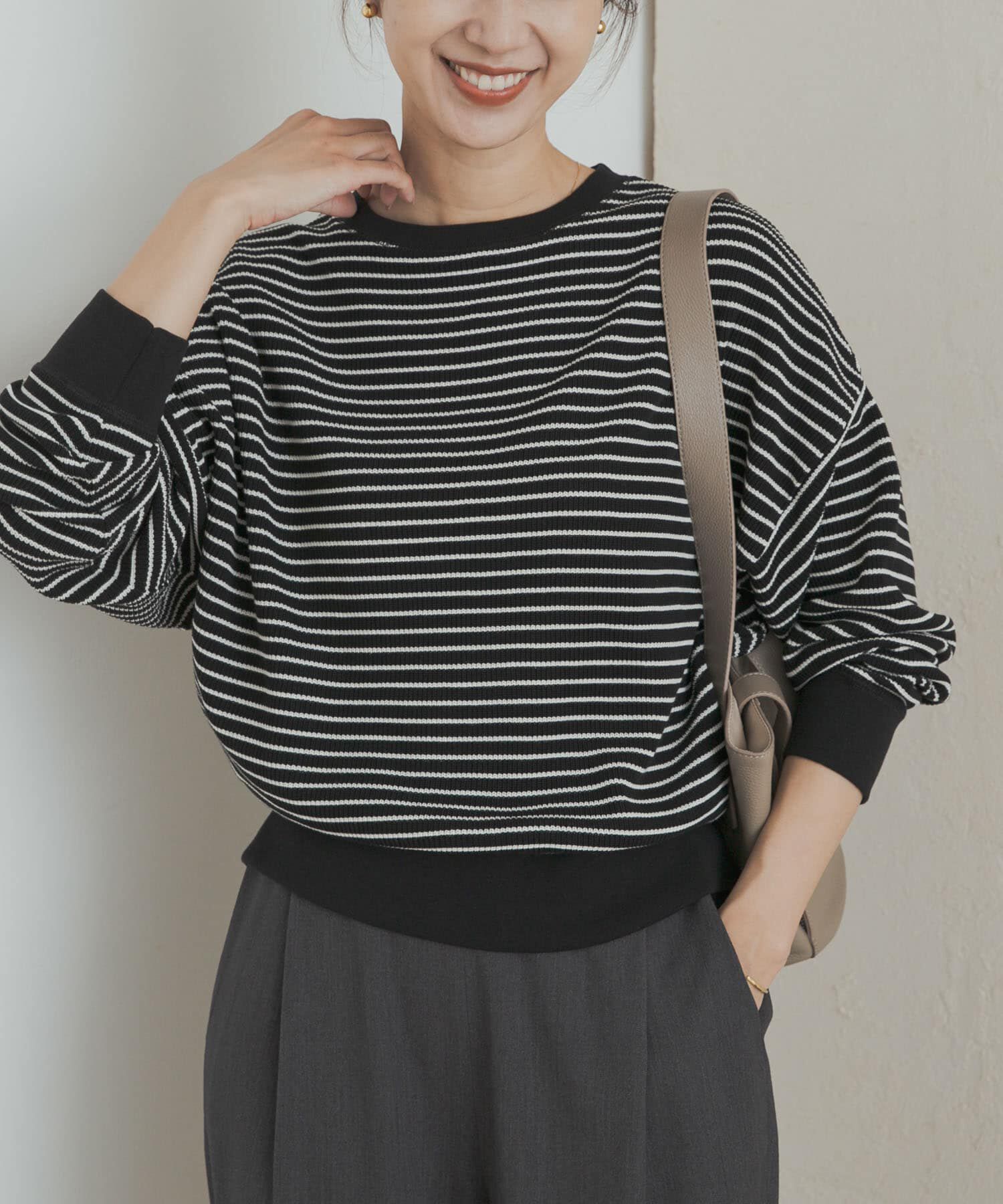 URBAN RESEARCH DOORS「タックフライスロングスリーブTシャツ」|Tシャツ・カットソー|