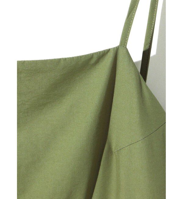 MIDIUMISOLID「MIDIUMISOLID for Ladies C/NY ティアードキャミソールワンピース」|ワンピース|