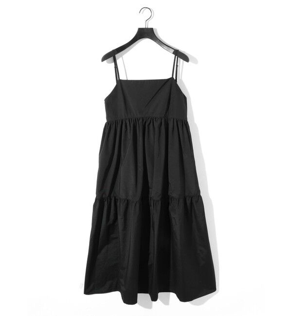 MIDIUMISOLID「MIDIUMISOLID for Ladies C/NY ティアードキャミソールワンピース」|ワンピース|