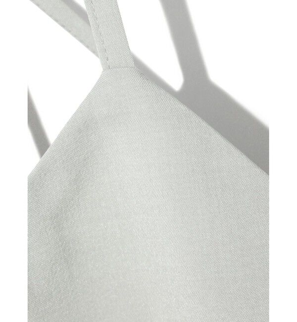 MIDIUMISOLID「MIDIUMISOLID for Ladies バッククロスキャミソールワンピース」|ワンピース|