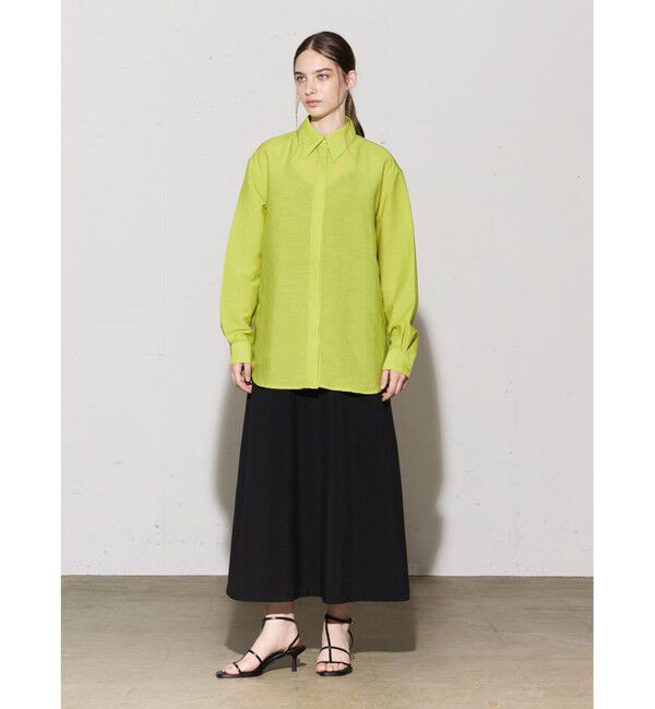 MIDIUMISOLID「MIDIUMISOLID for Ladies バッククロスキャミソールワンピース」|ワンピース|