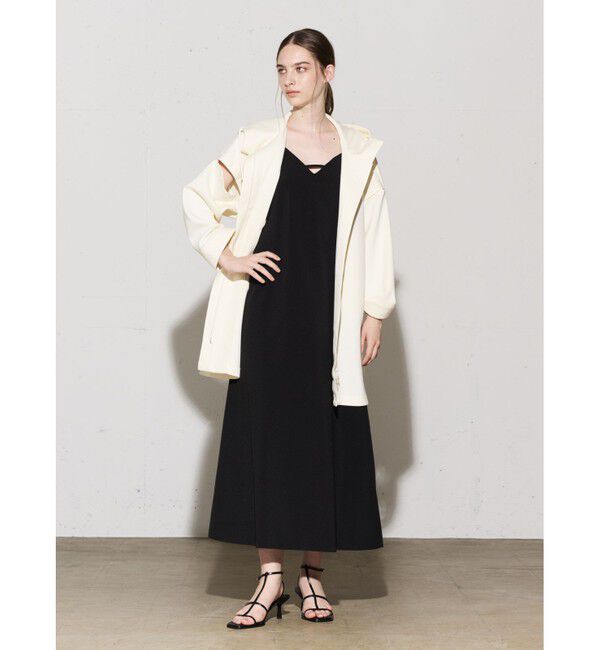 MIDIUMISOLID「MIDIUMISOLID for Ladies バッククロスキャミソールワンピース」|ワンピース|