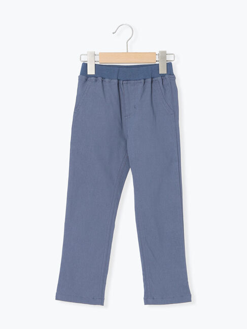Samansa Mos2 Lagom「ストレッチツイルパンツ」|その他|ブルー