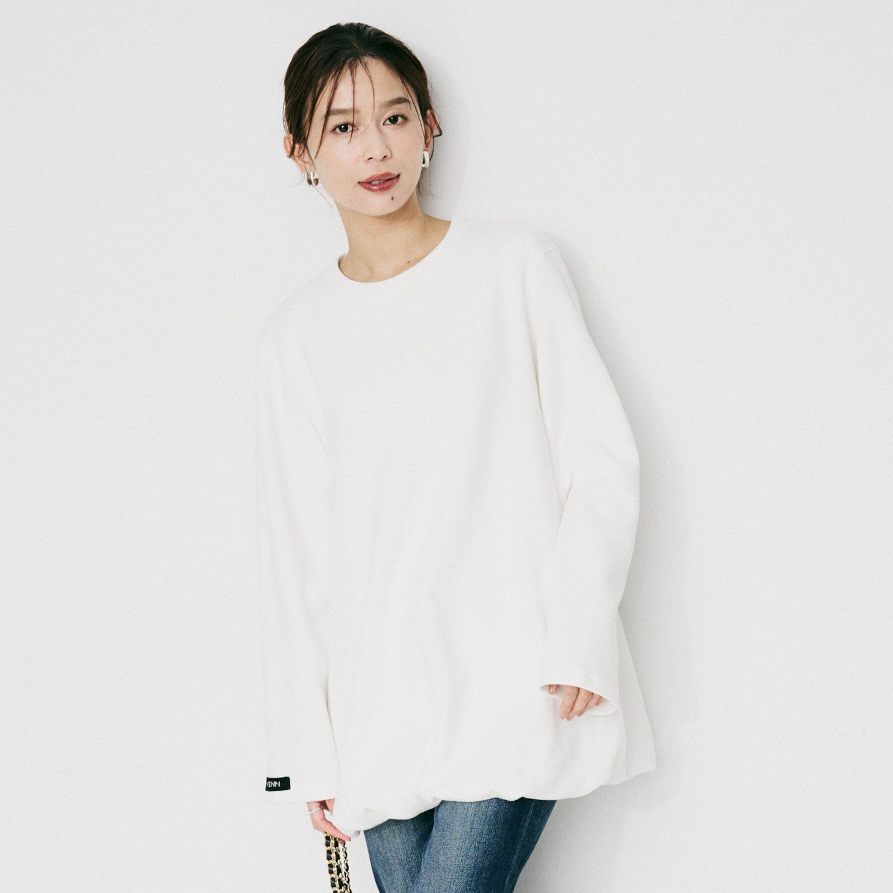 UNTITLED「【YENN】バルーンチュニックプルオーバー」|チュニック|