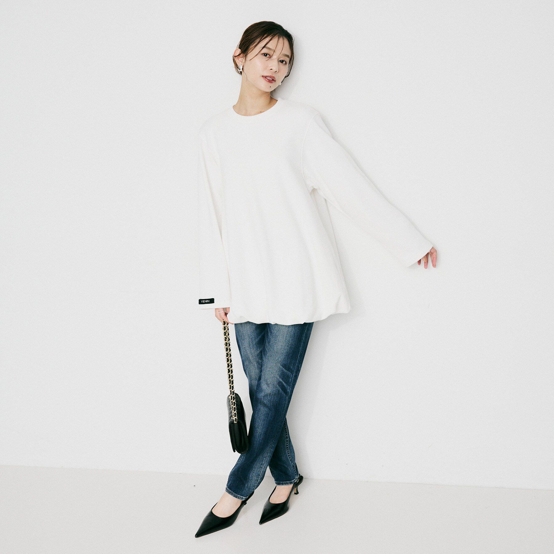 UNTITLED「【YENN】バルーンチュニックプルオーバー」|チュニック|