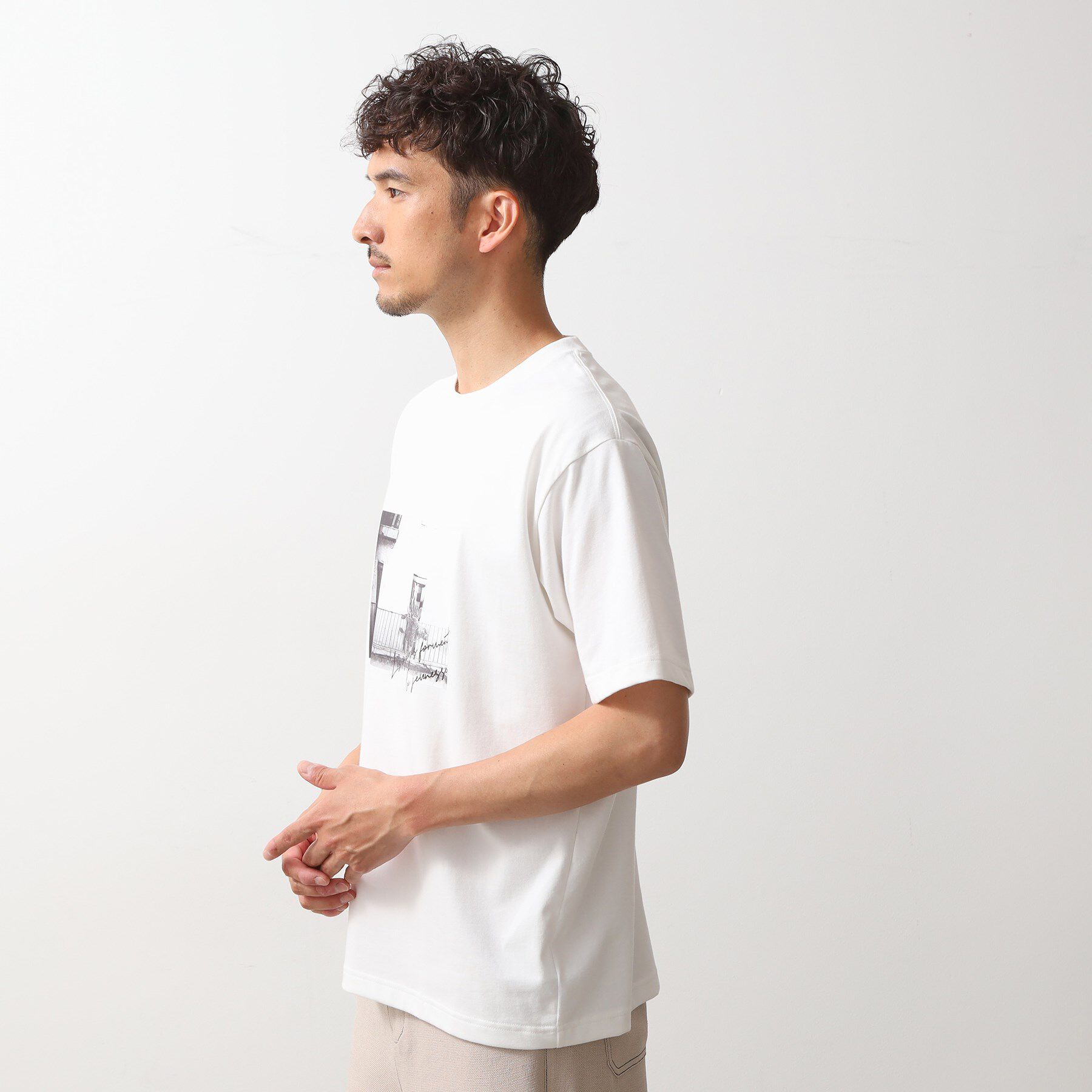 THE SHOP TK「【旅するTシャツ】フォトプリント マシンウォッシャブル／サスティナブル」|Tシャツ・カットソー|