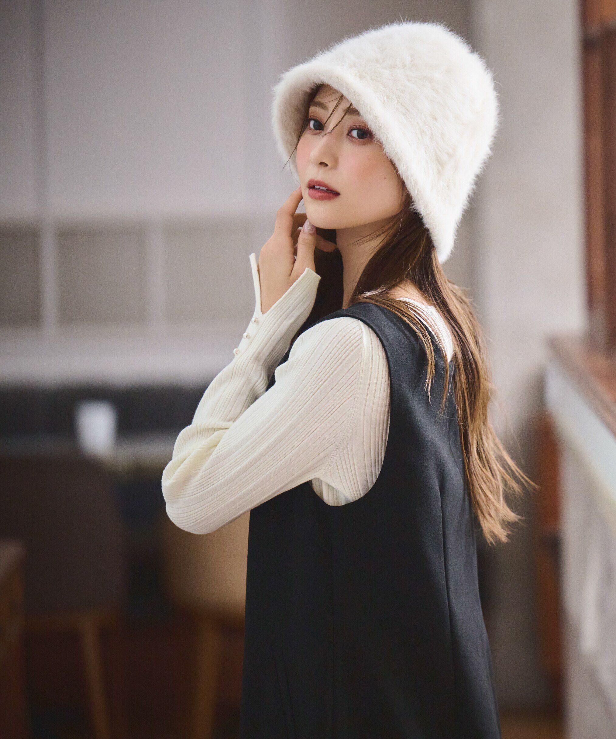 PROPORTION BODY DRESSING「ヘムフェイクファーミニジャンスカ　24AW」|ワンピース|