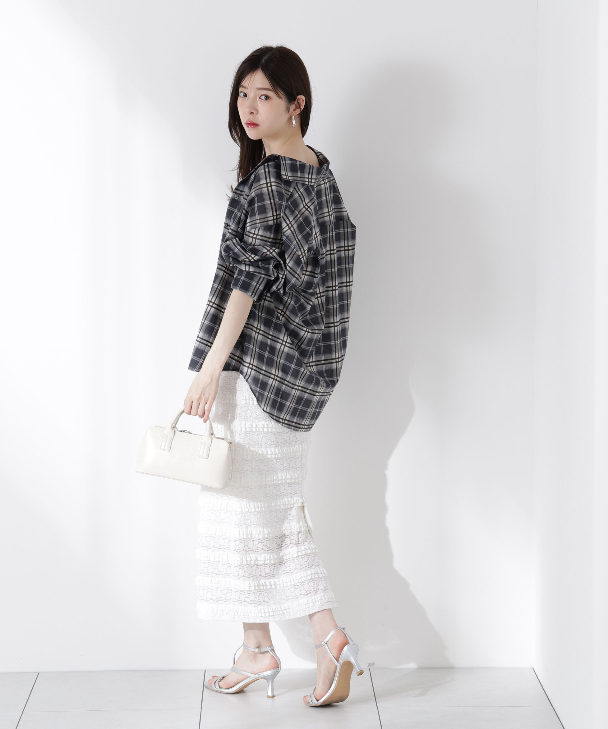 PROPORTION BODY DRESSING「カットレースノースリーブワンピース」|ワンピース|