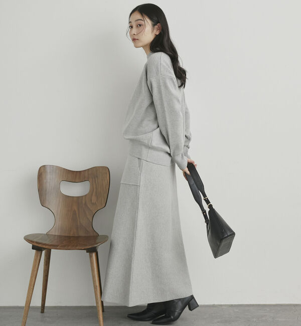 Doux archives「ベイカースカートニットＳＥＴ　ＵＰ」|ワンピース|