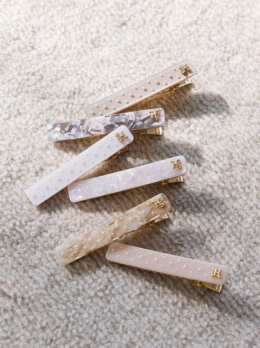 SNIDEL HOME「バイカラーヘアクリップセット」|その他|