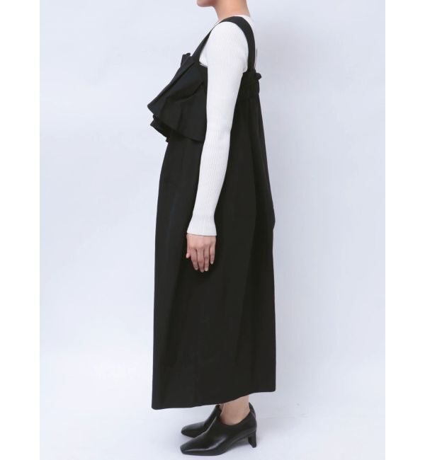 ELENDEEK「FRILL DRAPE COCOON OP」|ワンピース|