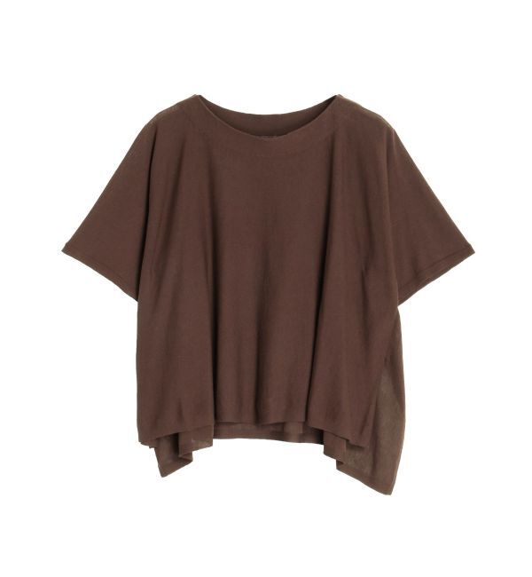 ELENDEEK「HIGH TWIST DOLMAN T KT」|ニット・セーター|ブラウン