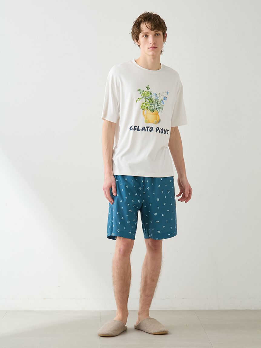 GELATO PIQUE HOMME「【HOMME】リトルフラワー柄プリントハーフパンツ」|その他|