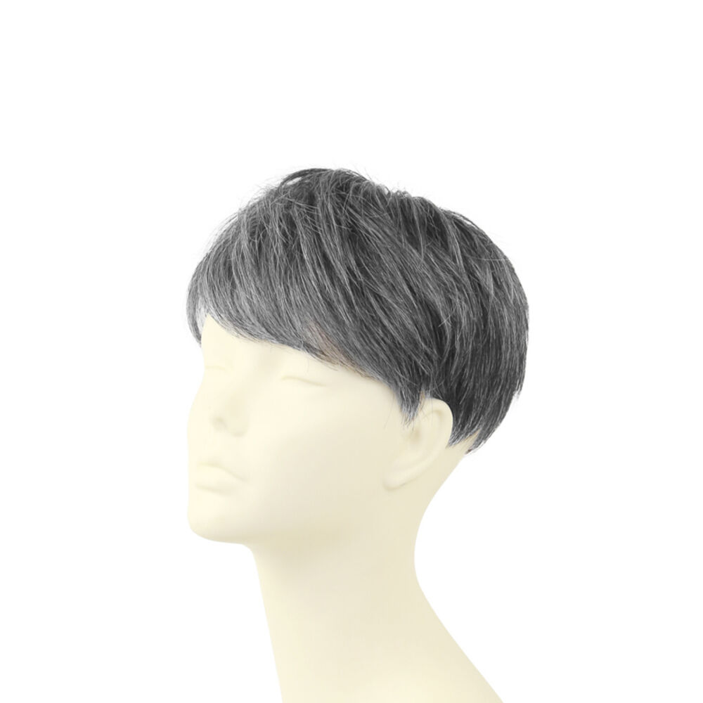 BACKYARD FAMILY「PRISILA プリシラ メンズ 部分ウィッグ 部分ウイッグ 通販 部分かつら ヘアピース」|その他|グレー2