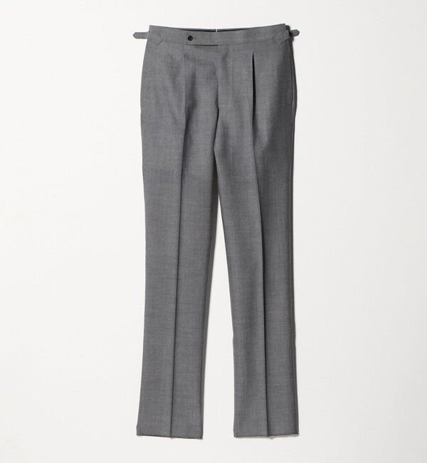 UNITED ARROWS「サイドアジャスター 1プリーツ スラックス」|スラックス|