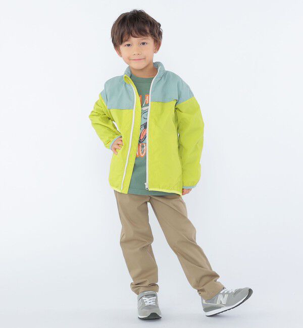 SHIPS KIDS「SHIPS KIDS:100～130cm / 恐竜 プリント 長袖 TEE」|Tシャツ・カットソー|