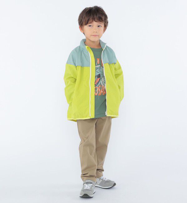 SHIPS KIDS「SHIPS KIDS:100～130cm / 恐竜 プリント 長袖 TEE」|Tシャツ・カットソー|
