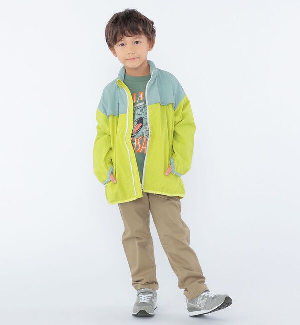 SHIPS KIDS「SHIPS KIDS:100～130cm / 恐竜 プリント 長袖 TEE」|Tシャツ・カットソー|