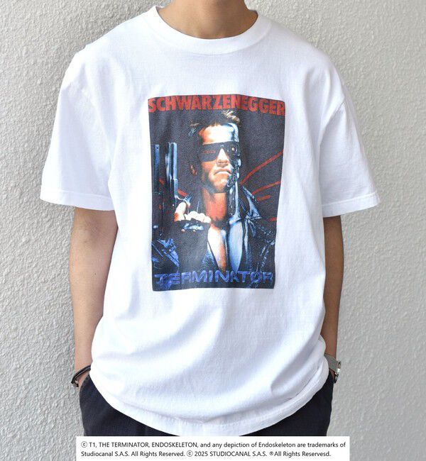 SHIPS any「GOOD ROCK SPEED: ターミネーター グラフィック プリント Tシャツ◇」|Tシャツ・カットソー|ホワイト