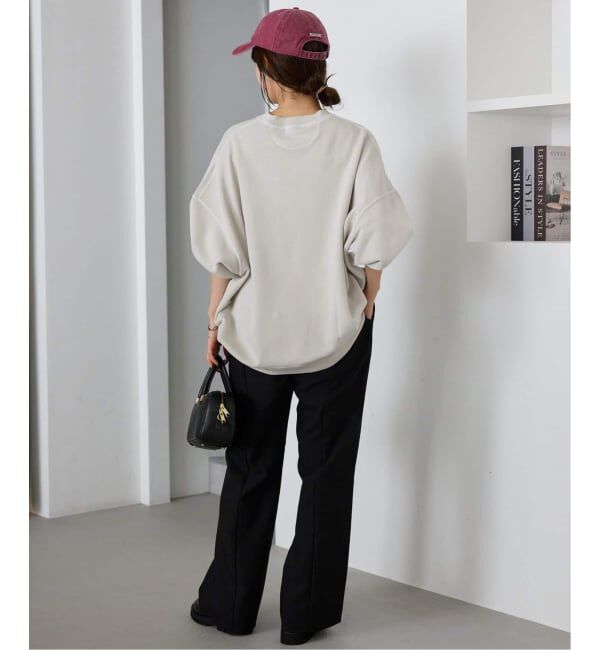 SLOBE IENA「《WEB限定/追加2》ビックシルエットピグメント裏毛プルオーバー」|スウェット・ジャージ|